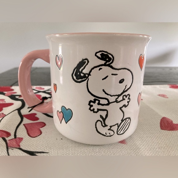 🩷💙🩷💙 Peanuts Snoopy Stonewear coffee mug - Picture 5 of 7